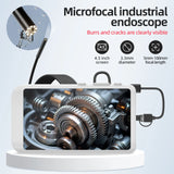 3.3mm Inspection Borescope Camera HD Quality Video Endoscope Flexible Usb Borescope  4.5inch Monitor Industrial Camera