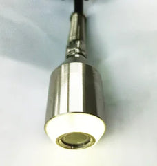 50mm Pan Tilt Pipe Inspection Camera for Underwater Wells 8 Inch AHD Monitor with Screen 20m to 60m with Meter Counter