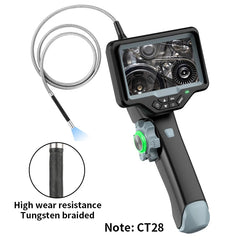2.8mm Diameter 1.2m 180 Degree Industrial Articualated Borescope Industrial Endoscopy Mini Camera for Engine Inspect Repail Tool