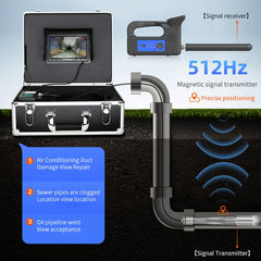 60m to 150m Cable 1080p Pipe Inspection Camera 23mm IP68 Waterproof Pipeline Sewer Endoscope Video Camera  With DVR